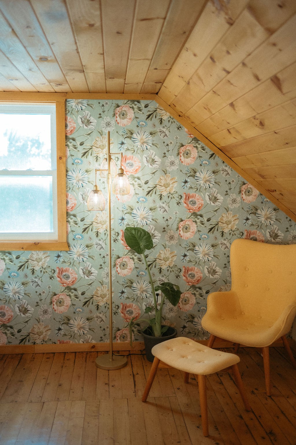 Sitting nook in The Loft at The Roost
